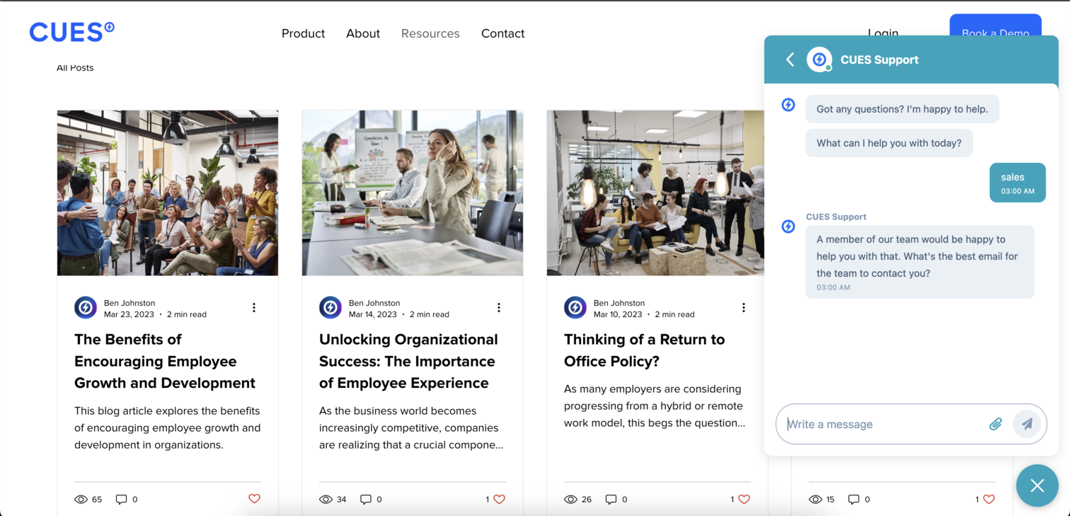 Web Development Project 4 by Rgxlabs - Cues